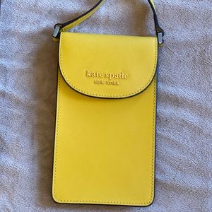 Golden Yellow Kate Spade Phone Wallet.